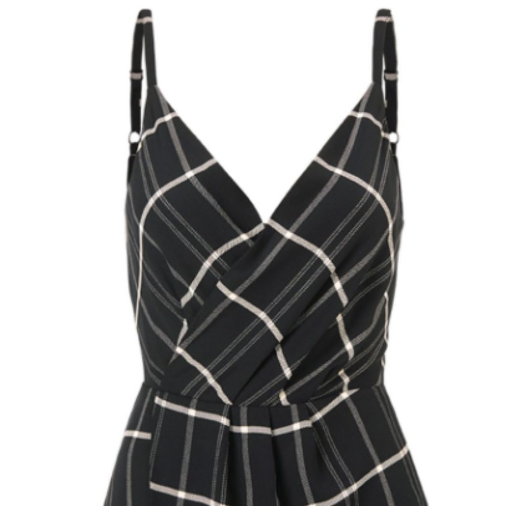 Check Crossover Cami
